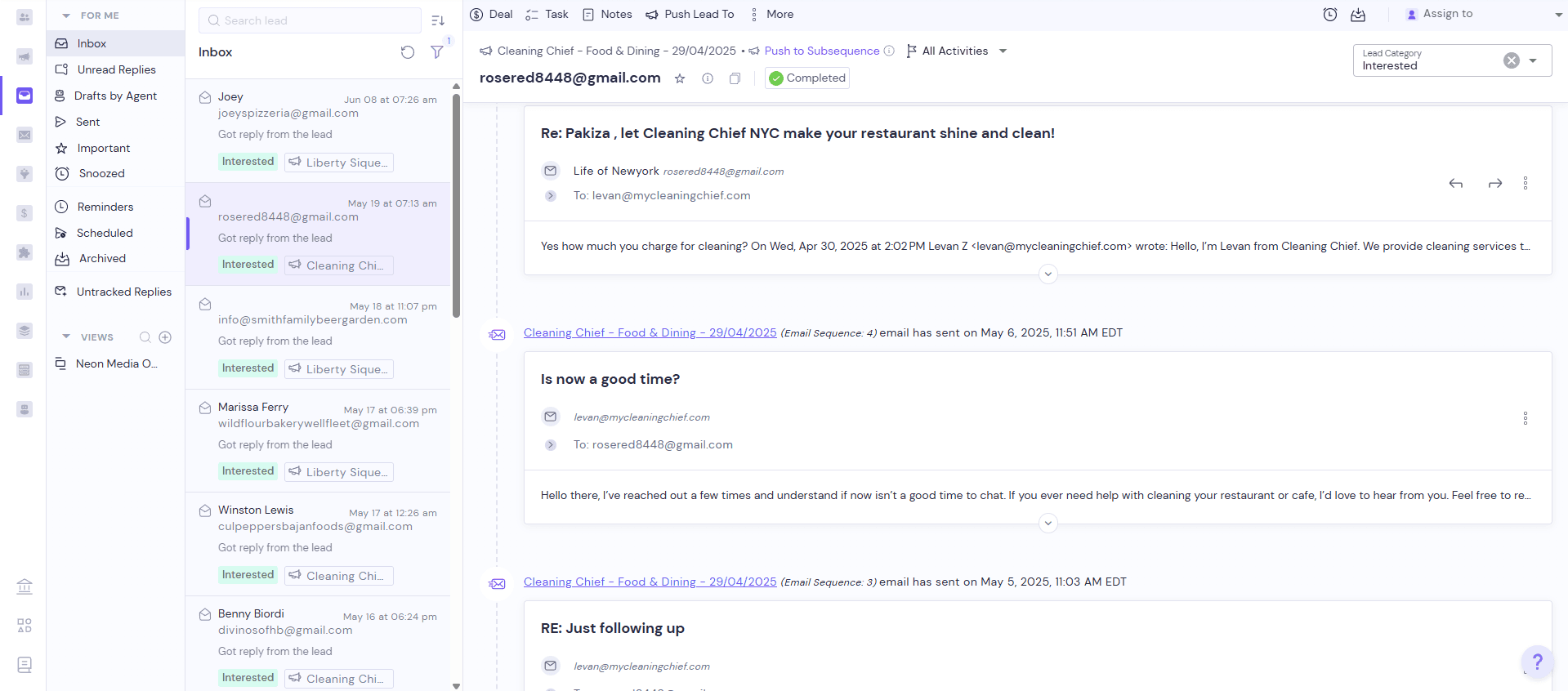 Automated Email Sequences
