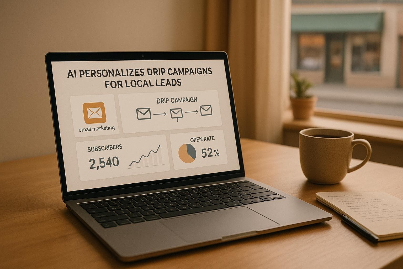 How AI Personalizes Drip Campaigns for Local Leads