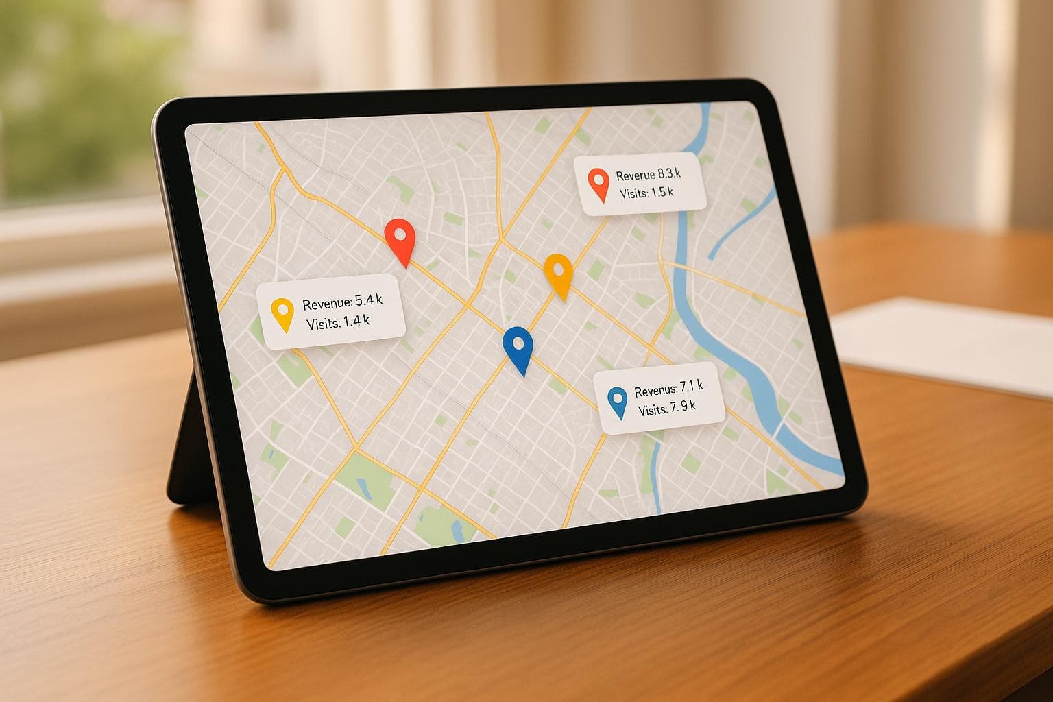 Google Maps Scraping for Regional Performance Insights